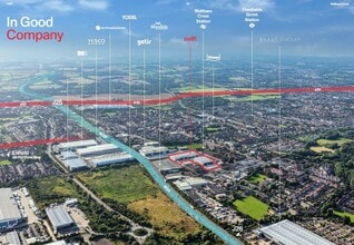 2 Beatty Rd, Waltham Cross, HRT - Aérea  vista de mapa
