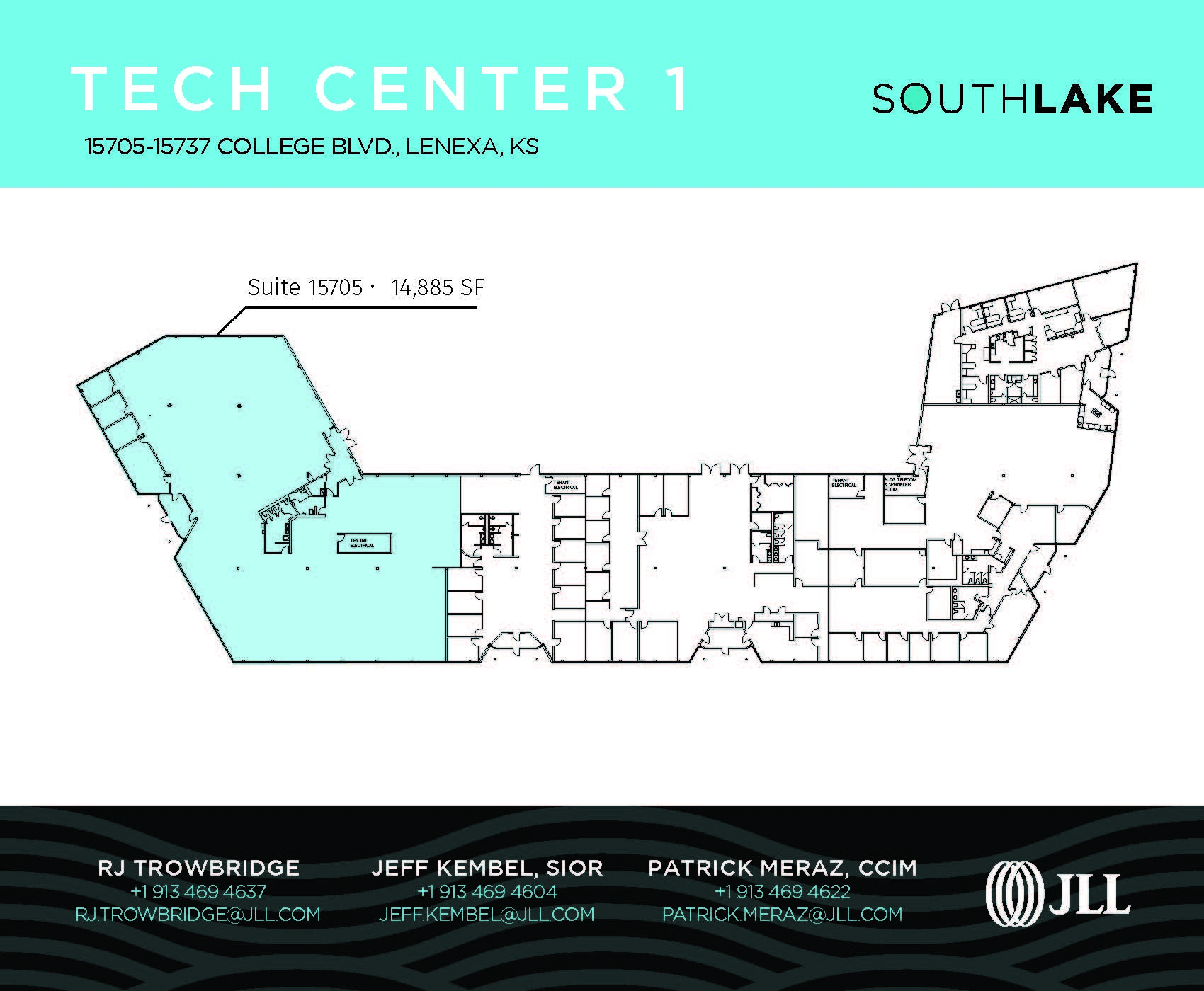 16025 W 113th St, Lenexa, KS en alquiler Plano de la planta- Imagen 1 de 1