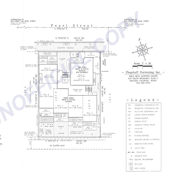 820 Pearl St, Boulder, CO en venta - Plano de solar - Imagen 3 de 3