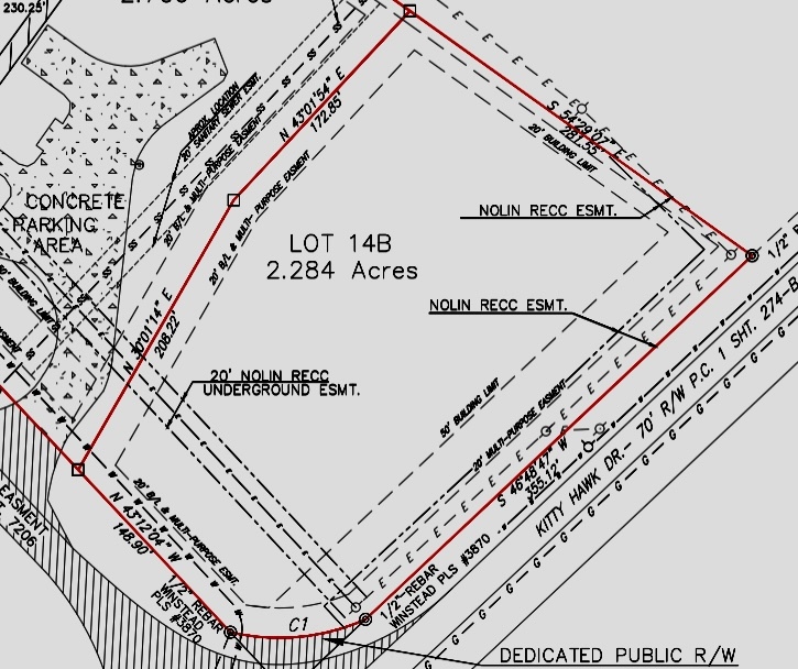 Lot 14B Kitty Hawk Dr, Elizabethtown, KY en venta Plano de solar- Imagen 1 de 2