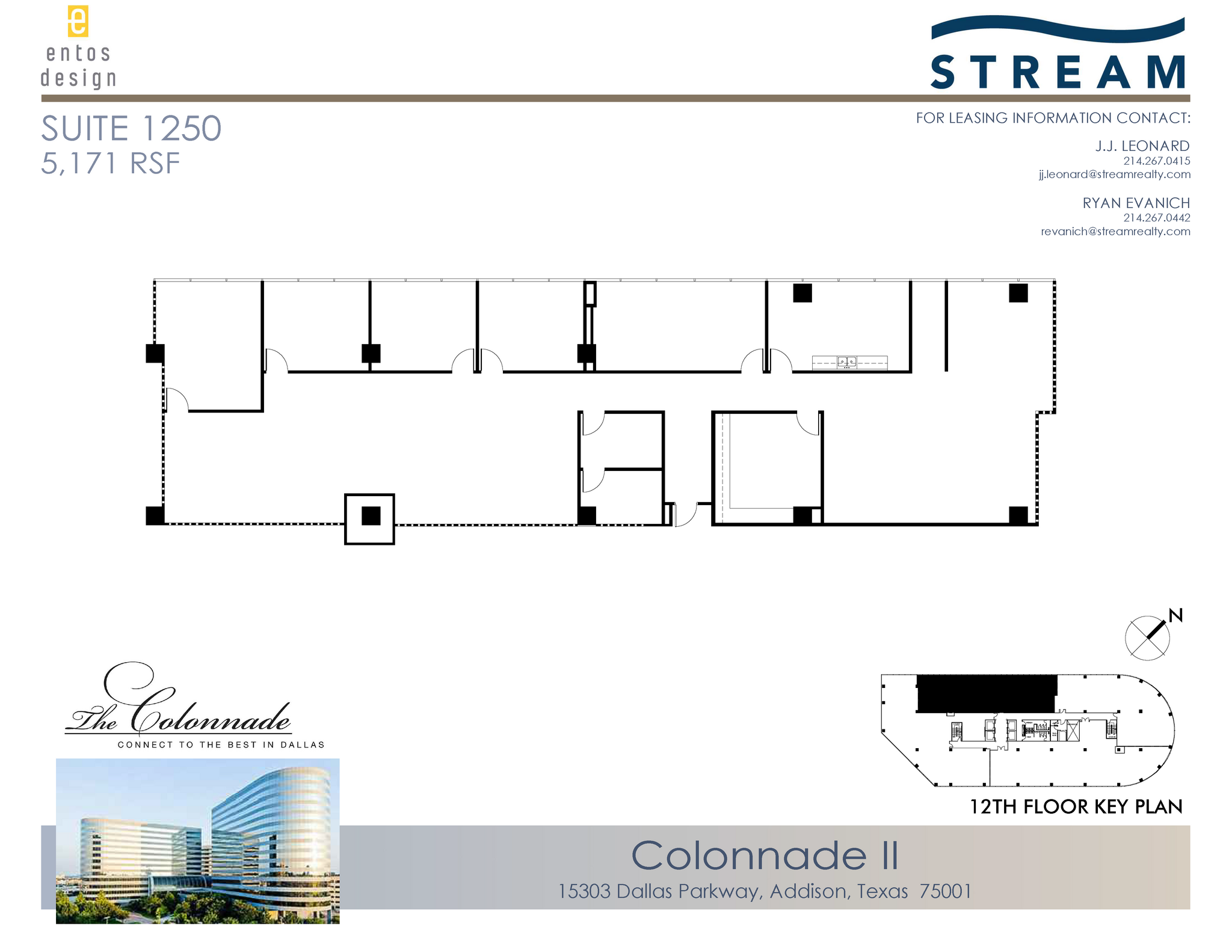 15301 N Dallas Pky, Addison, TX en alquiler Plano de la planta- Imagen 1 de 1