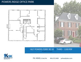 1827 Powers Ferry Rd SE, Atlanta, GA en alquiler Plano del sitio- Imagen 1 de 11