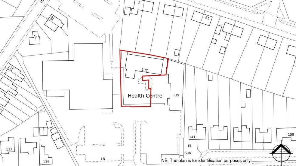 137 Nottingham Rd, Selston en venta - Plano del sitio - Imagen 3 de 3