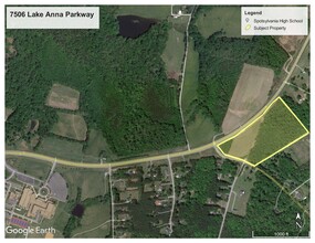 7501 Lake Anna Pky, Spotsylvania, VA - VISTA AÉREA  vista de mapa