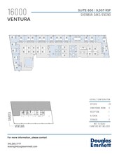 16000 Ventura Blvd, Encino, CA en alquiler Plano de la planta- Imagen 1 de 1