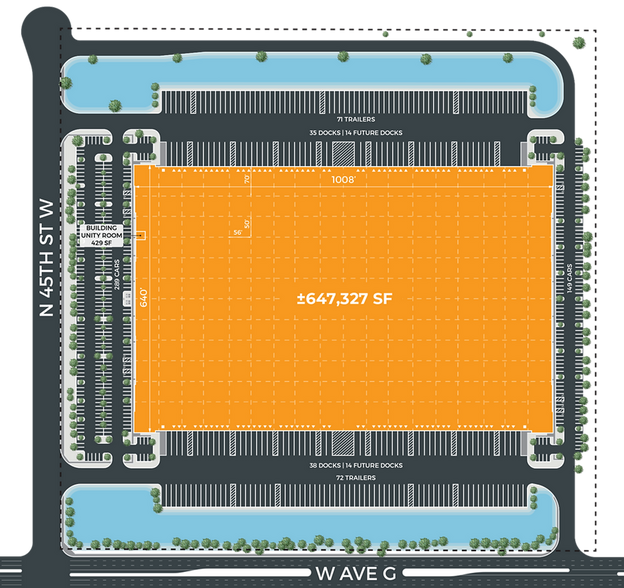 N 45th St W, Lancaster, CA en alquiler - Plano del sitio - Imagen 3 de 3