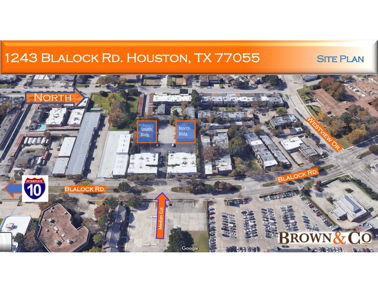 1243 Blalock Rd, Houston, TX en alquiler - Foto del edificio - Imagen 3 de 5