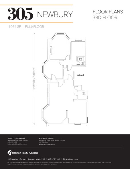 176 Newbury St, Boston, MA en alquiler - Plano de la planta - Imagen 2 de 5