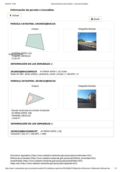 Calle Reina Sofía, 1, Tomares, Sevilla en venta - Foto del edificio - Imagen 3 de 9