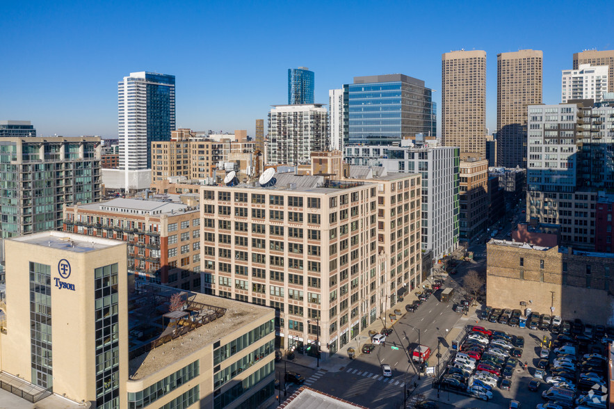 328 S Jefferson St, Chicago, IL en alquiler - Vista aérea - Imagen 3 de 36