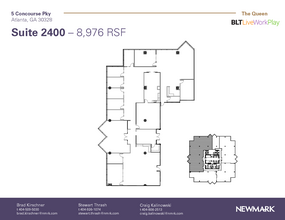 6 Concourse Pky NE, Atlanta, GA en alquiler Plano de la planta- Imagen 1 de 1