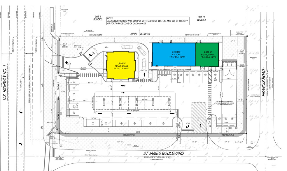 3810 S US Highway 1, Fort Pierce, FL en alquiler - Plano del sitio - Imagen 2 de 2