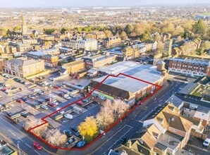 Barnfield Rd, Swindon, WIL - Aérea  vista de mapa