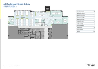 60 Castlereagh St, Sydney en alquiler Plano de la planta- Imagen 1 de 1