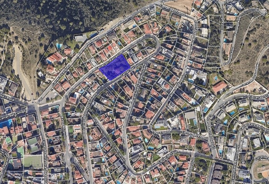 Carrer del Doctor Ferran, 92, Esplugues de Llobregat, Barcelona en venta - Plano de solar - Imagen 2 de 2