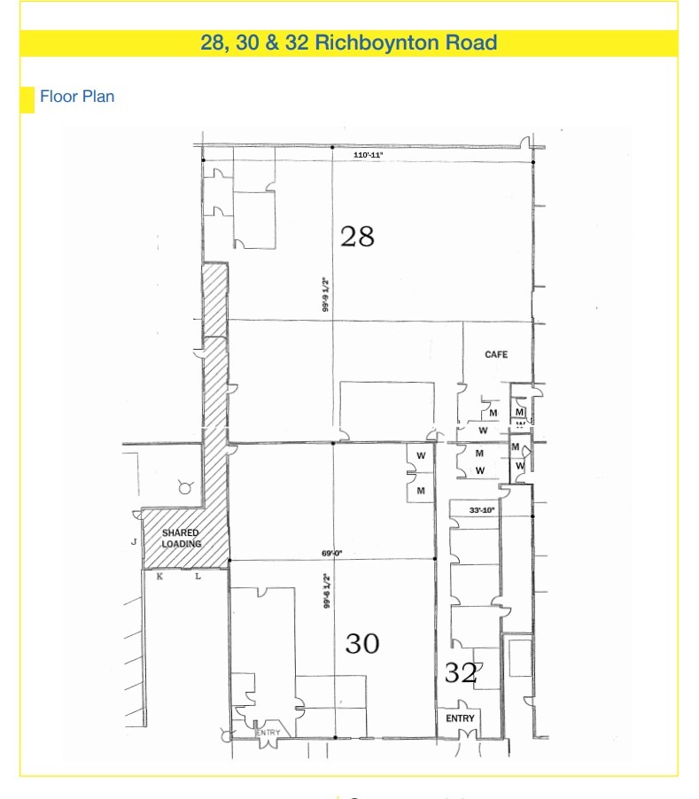 22-44 Richboynton Rd, Dover, NJ en alquiler Plano de la planta- Imagen 1 de 1