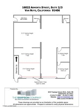 16022 Arminta St, Van Nuys, CA en alquiler Plano de la planta- Imagen 1 de 1