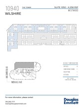 10940 Wilshire Blvd, Los Angeles, CA en alquiler Plano de la planta- Imagen 1 de 1