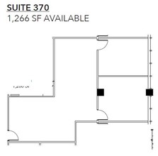 1111 Plaza Dr, Schaumburg, IL en alquiler Plano de la planta- Imagen 1 de 2