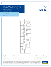 4646 Wild Indigo St, Houston, TX en alquiler Plano de la planta- Imagen 1 de 1