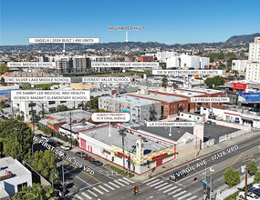 101 N Virgil Ave, Los Angeles, CA - VISTA AÉREA  vista de mapa - Image1