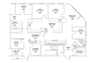 3219 Route 46, Parsippany, NJ en alquiler Plano de la planta- Imagen 1 de 2