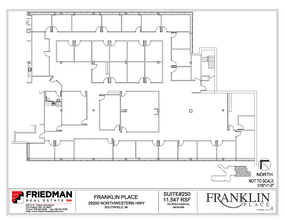 29200 Northwestern Hwy, Southfield, MI en alquiler Plano de la planta- Imagen 1 de 2