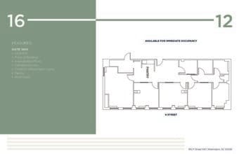 1612 K St NW, Washington, DC en alquiler Plano de la planta- Imagen 1 de 1