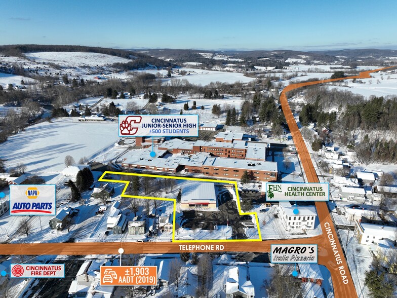 5741 Telephone Rd, Cincinnatus, NY en venta - Foto del edificio - Imagen 2 de 8