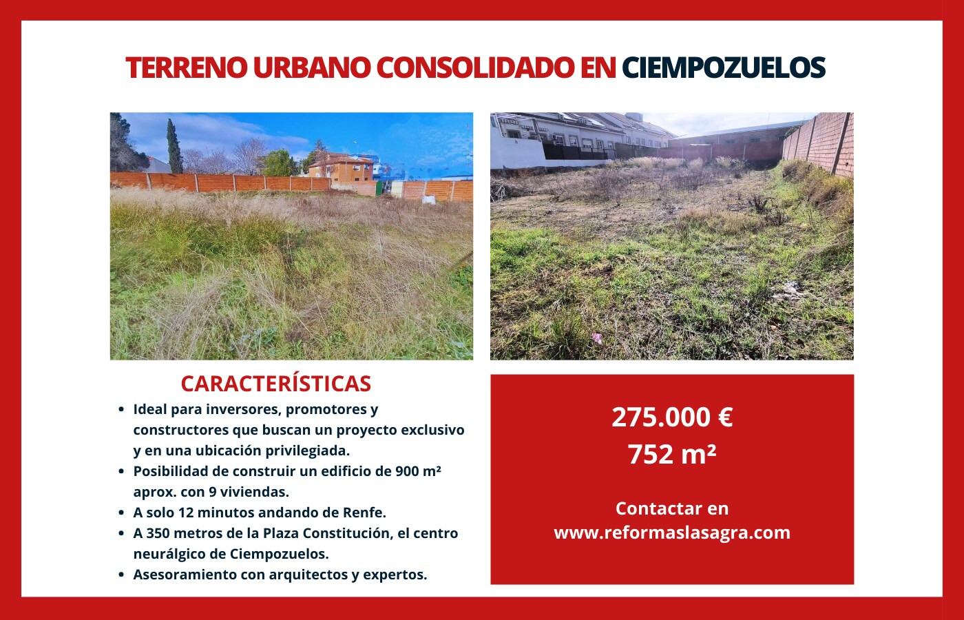 Terreno en Ciempozuelos, Madrid en venta Plano de la planta- Imagen 1 de 11