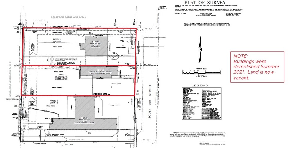 5111-5121 S 76th St, Greendale, WI en alquiler - Plano del sitio - Imagen 2 de 3