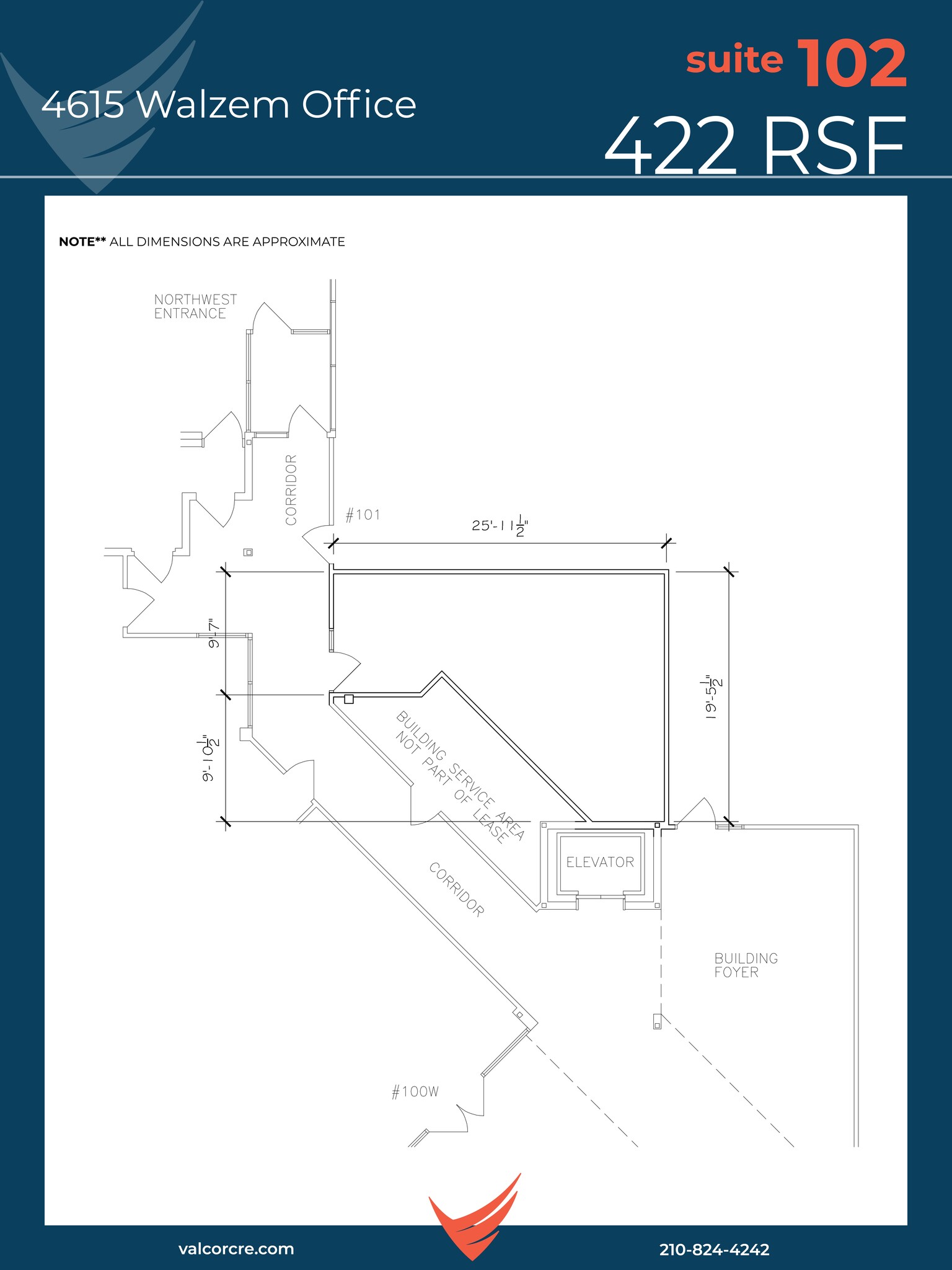 4615 Walzem Rd, San Antonio, TX en alquiler Plano del sitio- Imagen 1 de 1