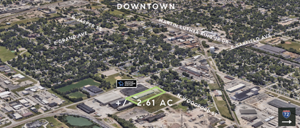 2064 N Woodford St, Decatur, IL - VISTA AÉREA  vista de mapa