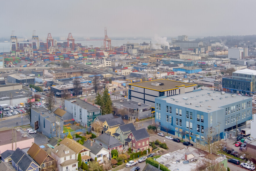 1201 E Pender St, Vancouver, BC en alquiler - Vista aérea - Imagen 2 de 3