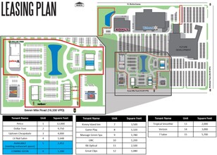 29574 7 Mile Rd, Livonia, MI en alquiler Plano del sitio- Imagen 1 de 1