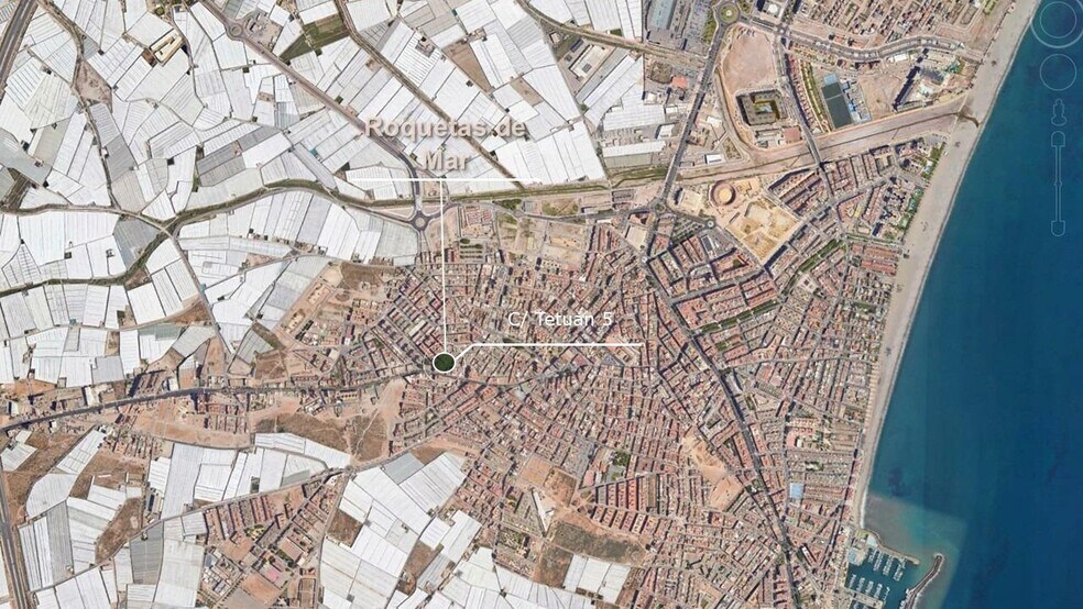 Terreno en Roquetas de Mar, Almería en venta - Vista aérea - Imagen 1 de 6