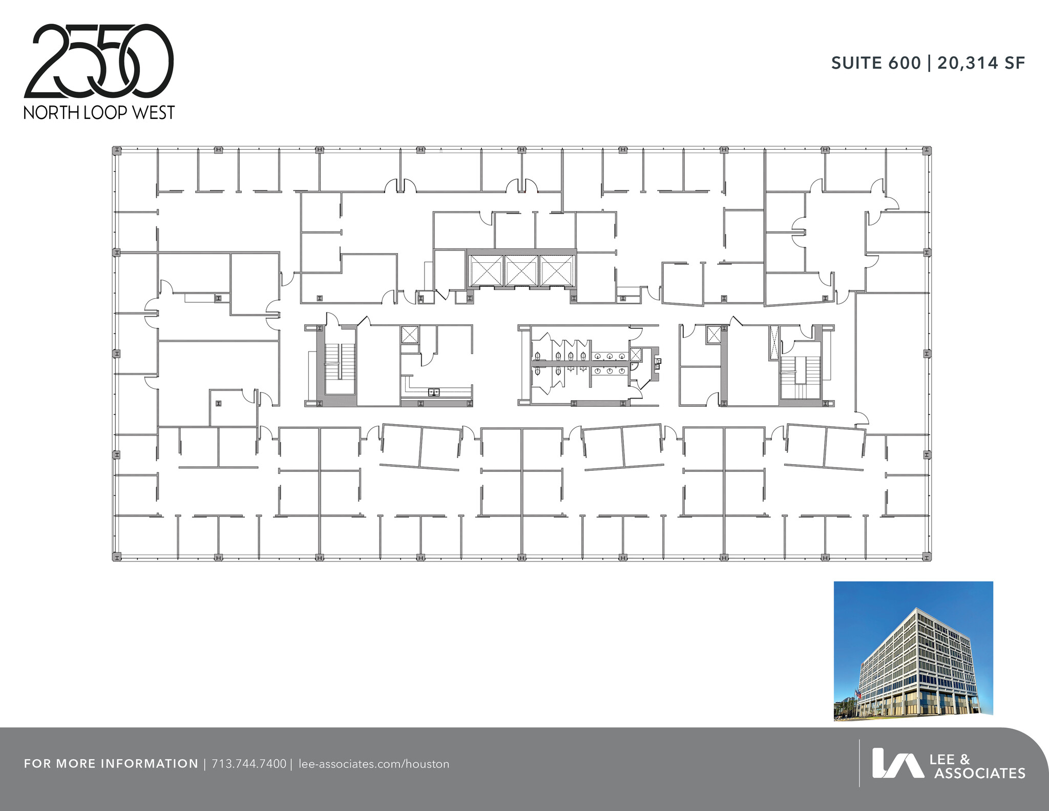 2550 N Loop Fwy W, Houston, TX en alquiler Plano de la planta- Imagen 1 de 1