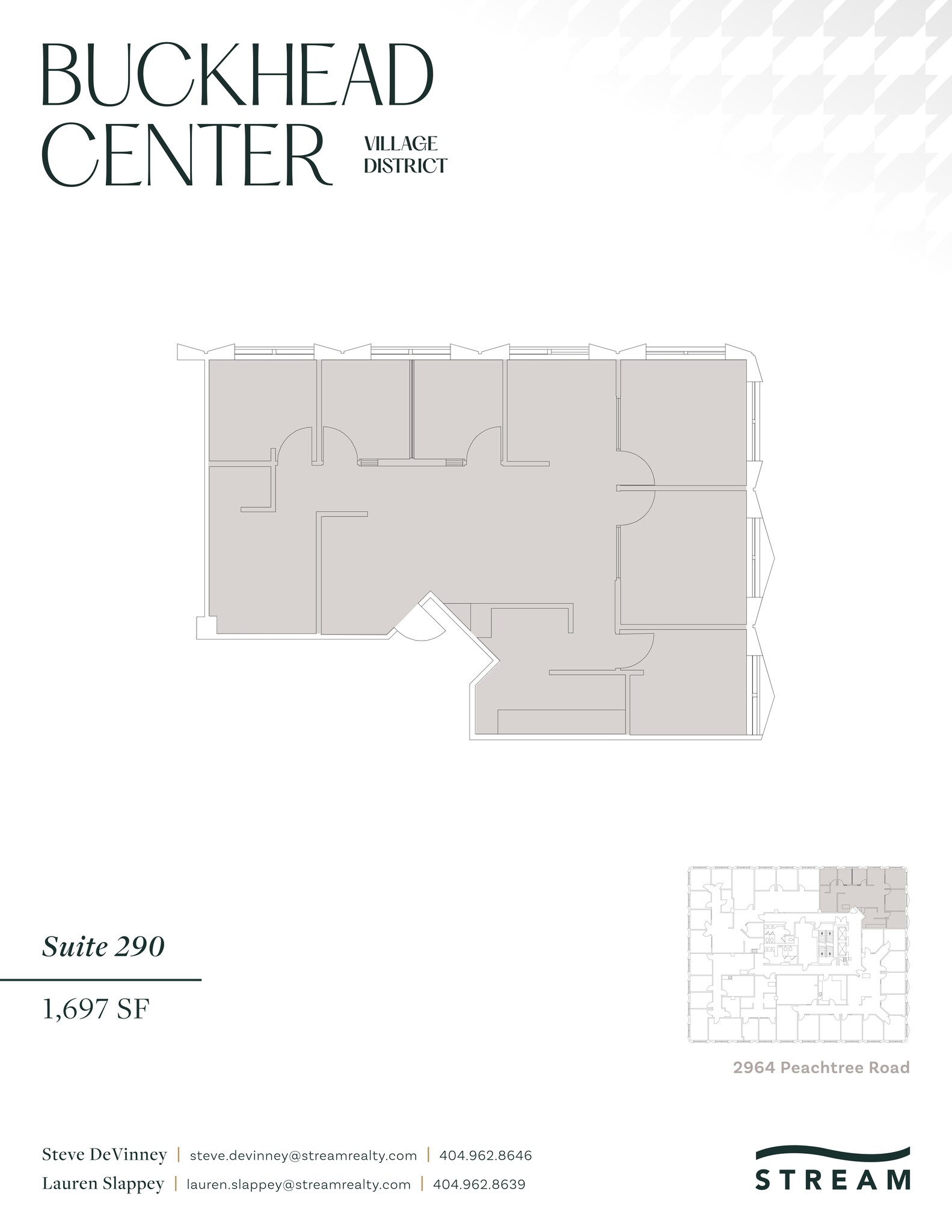 2970 Peachtree Rd NW, Atlanta, GA en alquiler Plano del sitio- Imagen 1 de 1