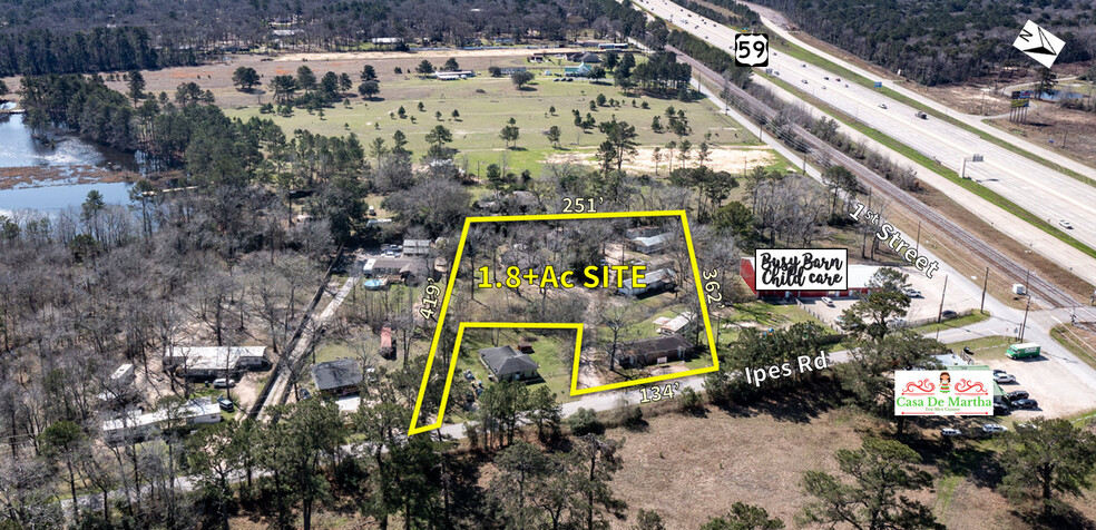 25452 Ipes Rd, Splendora, TX en venta - Foto del edificio - Imagen 2 de 11