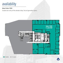 655 W Broadway, San Diego, CA en alquiler Plano de la planta- Imagen 1 de 1