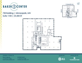 733 Marquette Ave, Minneapolis, MN en alquiler Plano de la planta- Imagen 1 de 1