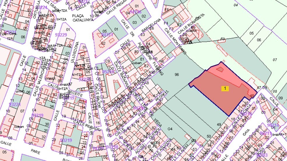 Terreno en Roquetes, Tarragona en venta - Plano del sitio - Imagen 2 de 3