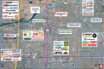 16 W McKellips Rd, Mesa, AZ - VISTA AÉREA  vista de mapa - Image1