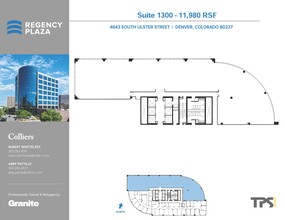 4643 S Ulster St, Denver, CO en alquiler Plano de la planta- Imagen 1 de 1