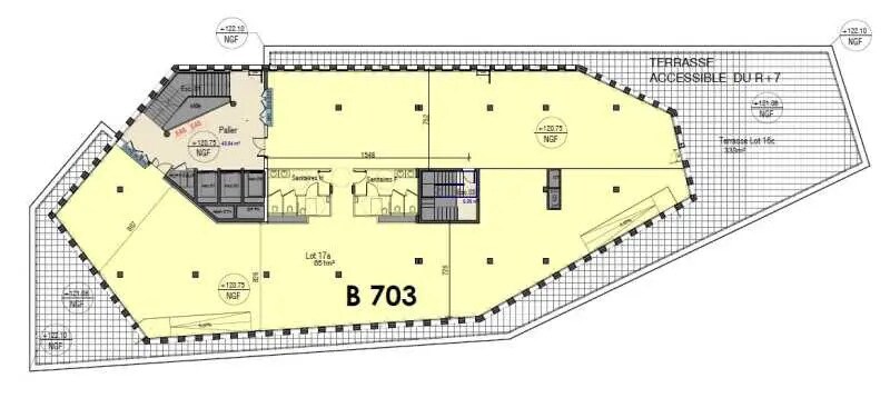 12 Avenue Émile Baudot, Palaiseau, ESS 91120 - Unidad 17a -  - Plano de la planta - Image 1 of 1