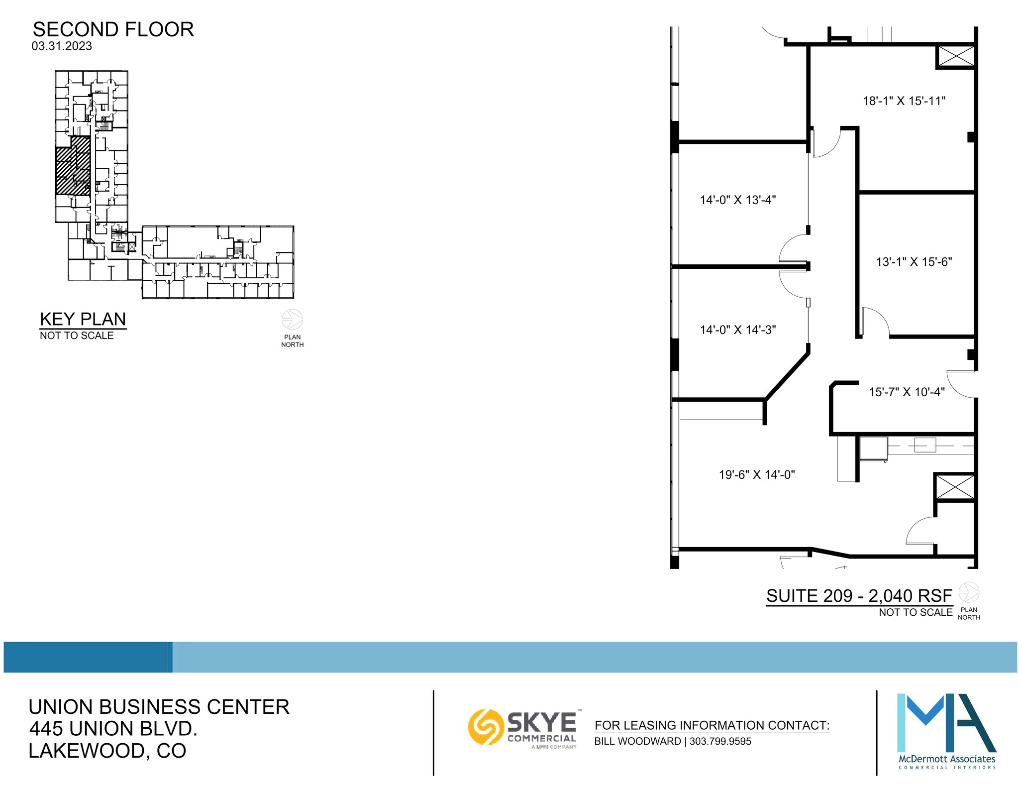 445 Union Blvd, Lakewood, CO en alquiler Plano del sitio- Imagen 1 de 1