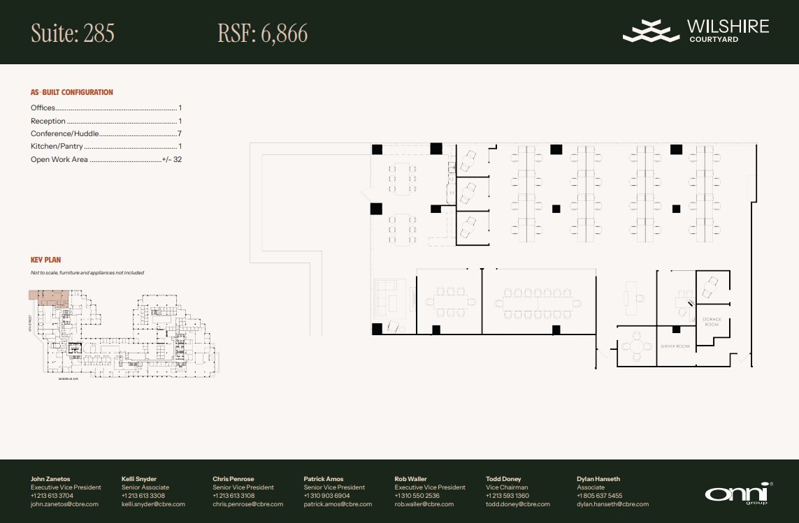 5700 Wilshire Blvd, Los Angeles, CA en alquiler Plano de la planta- Imagen 1 de 1