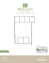 10745 Westside Way, Alpharetta, GA en alquiler Plano de la planta- Imagen 1 de 1