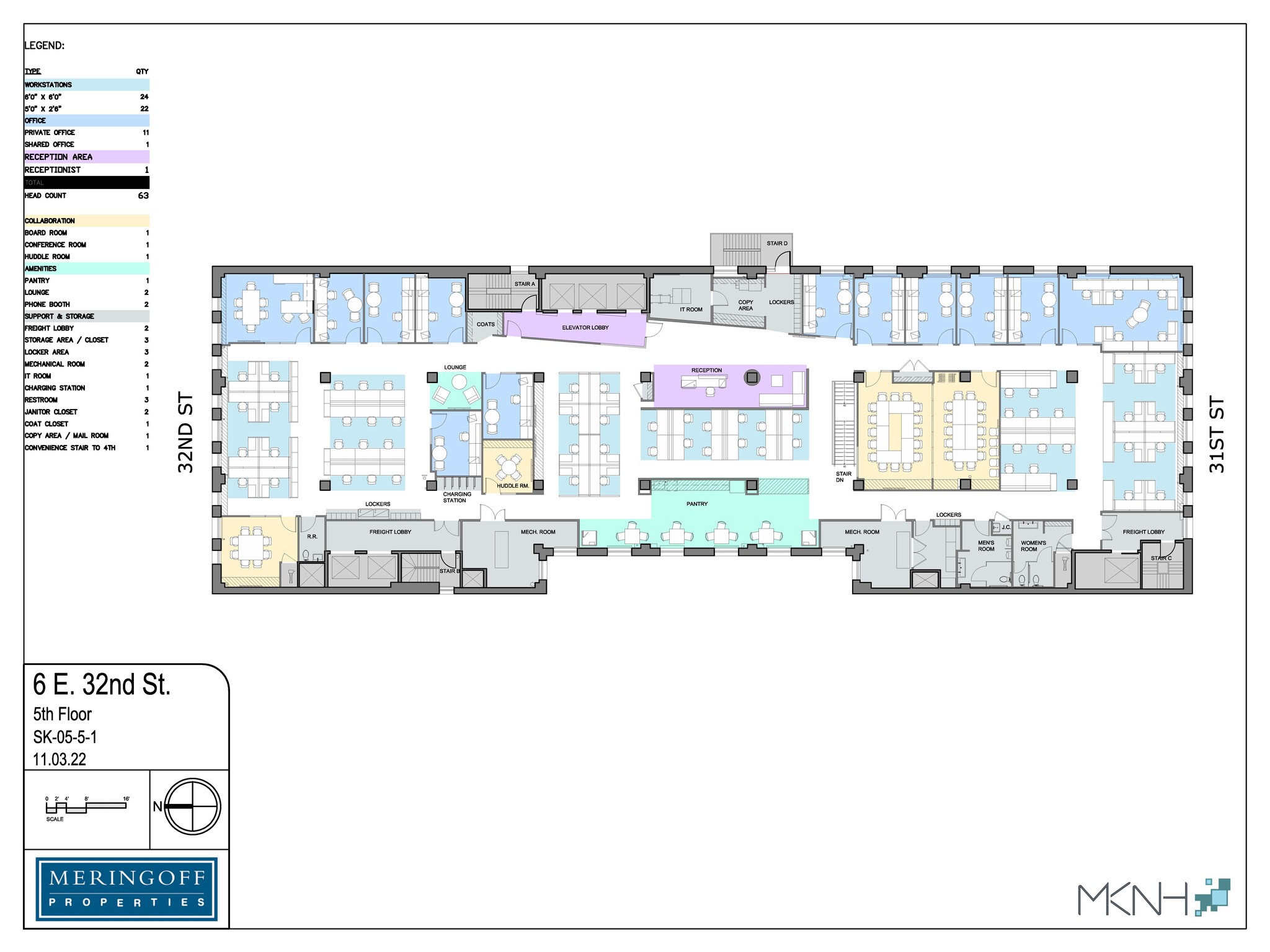 6 E 32nd St, New York, NY en alquiler Plano de la planta- Imagen 1 de 21