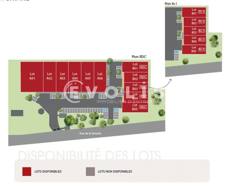 57 Rue De La Verrerie, Fontanil-Cornillon en alquiler - Plano del sitio - Imagen 2 de 2